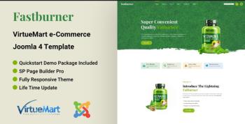 JB Fastburner - Virtuemart Joomla 4 eCommerce Template